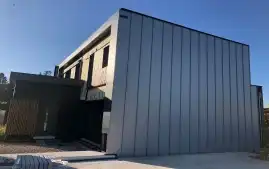 2024 French Metal Wall Panel and aluminium fascias Project