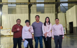 Taizemes klienti pēc rūpnīcas apmeklējuma ļoti slavē Xi'an Huafeng Construction Engineering Co., Ltd.