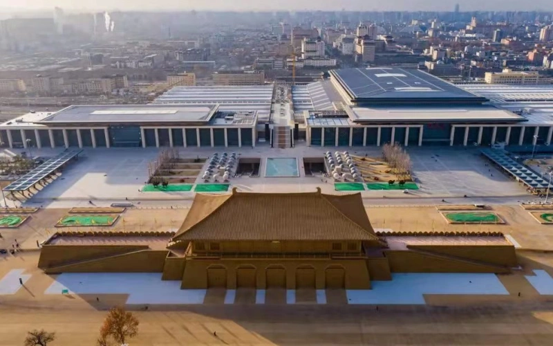 The Metal Roof Project at Xi'an Station East Auxiliary Building