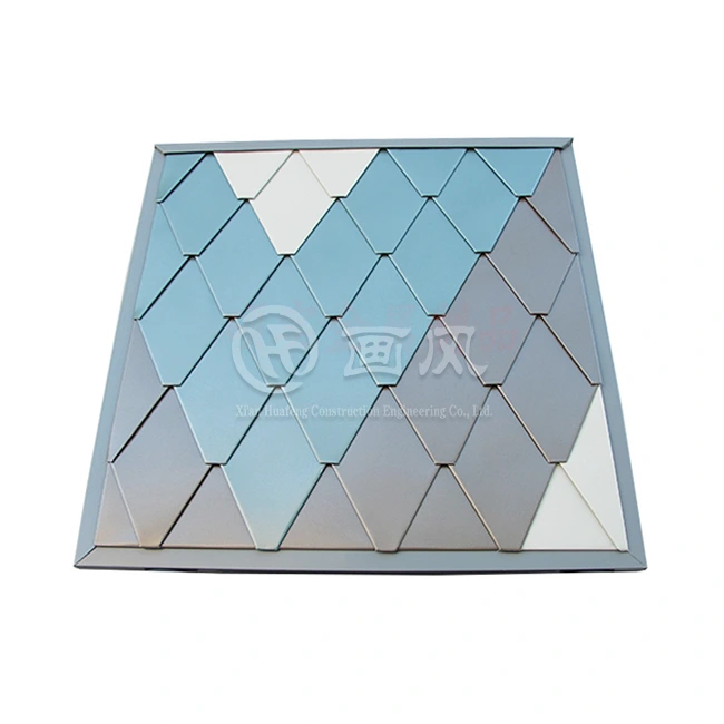 ورق های دیواری فلزی قفل تخت