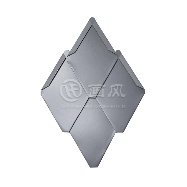 Plokščia užrakto cinko apdailos plokštės