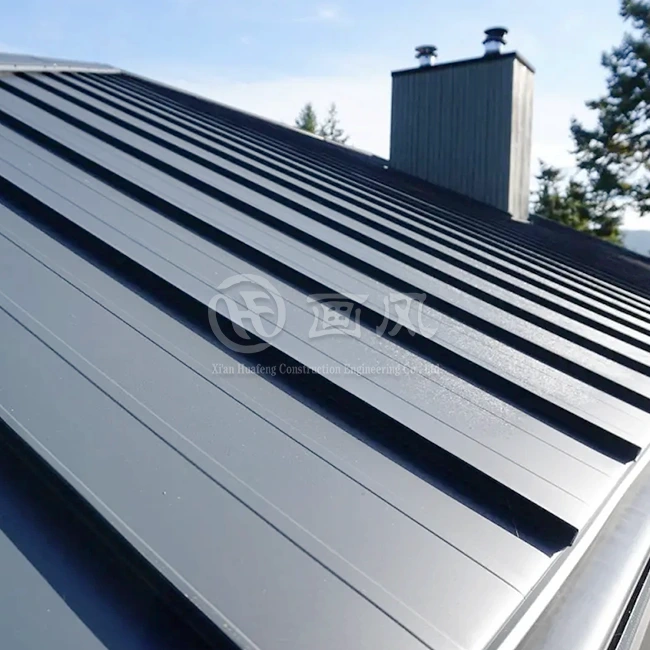 سقف دنده‌ای درز ایستاده