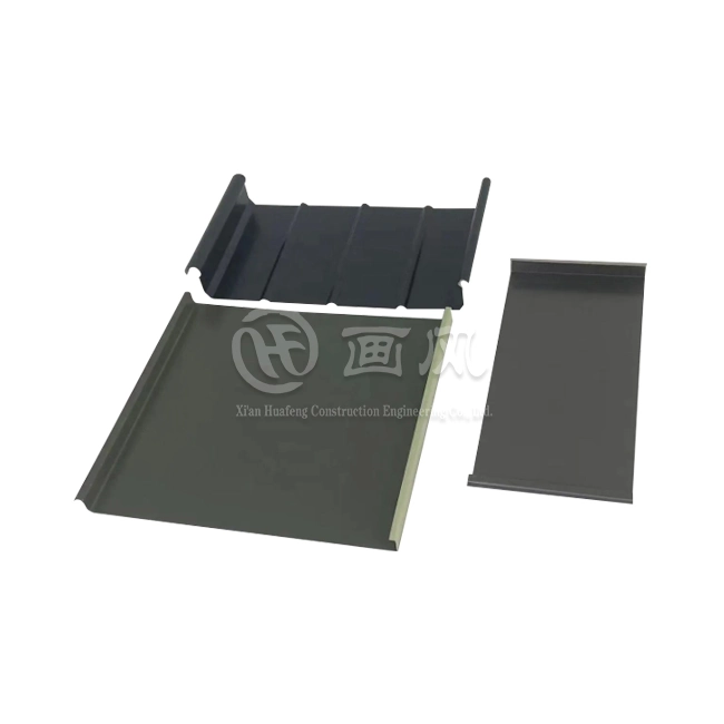 Striated Standing Seam Metal Roofing